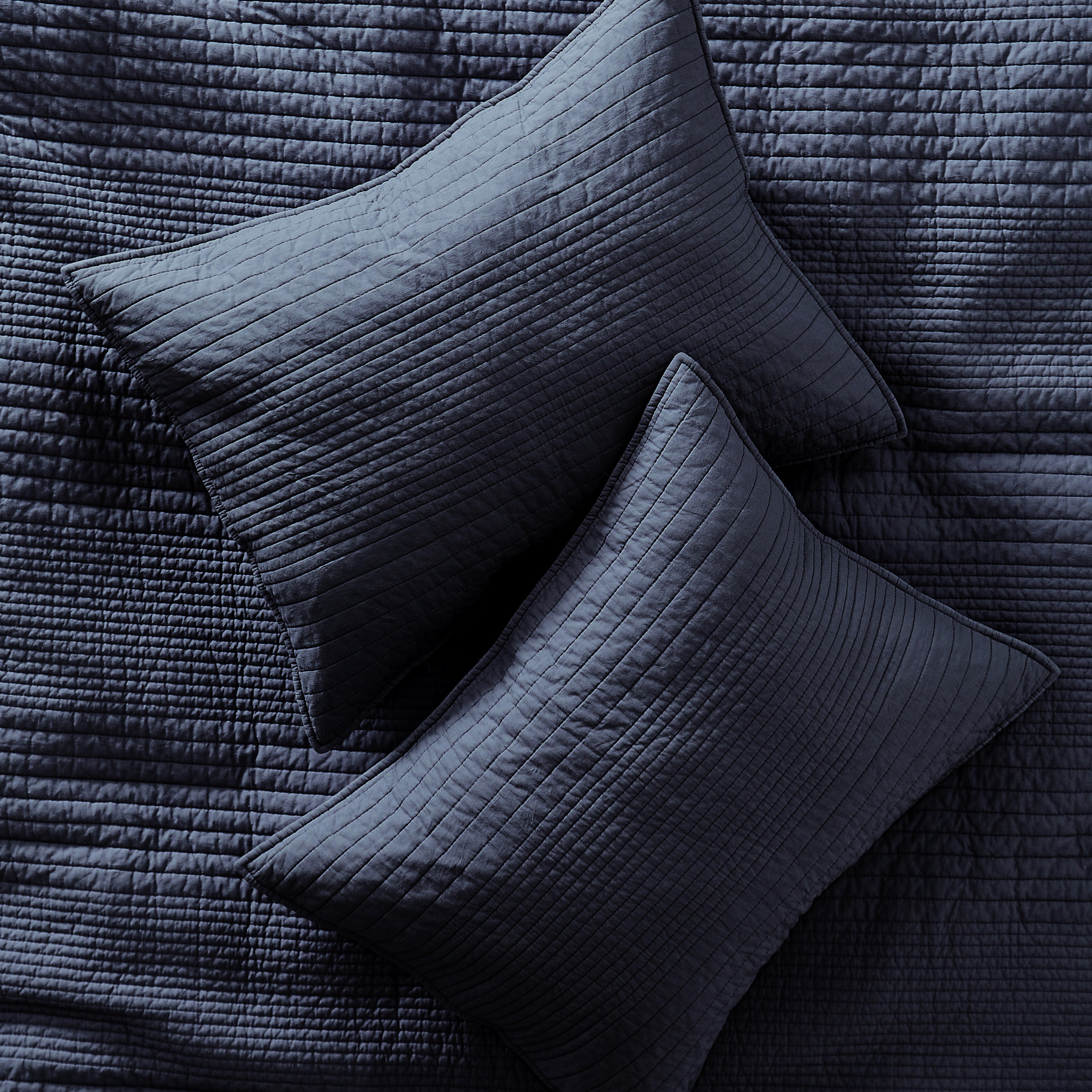 palassio Striped  100% Cotton Stripe Quilt
