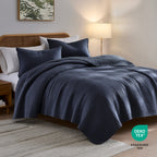 palassio Striped  100% Cotton Stripe Quilt