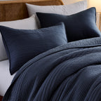 palassio Striped  100% Cotton Stripe Quilt