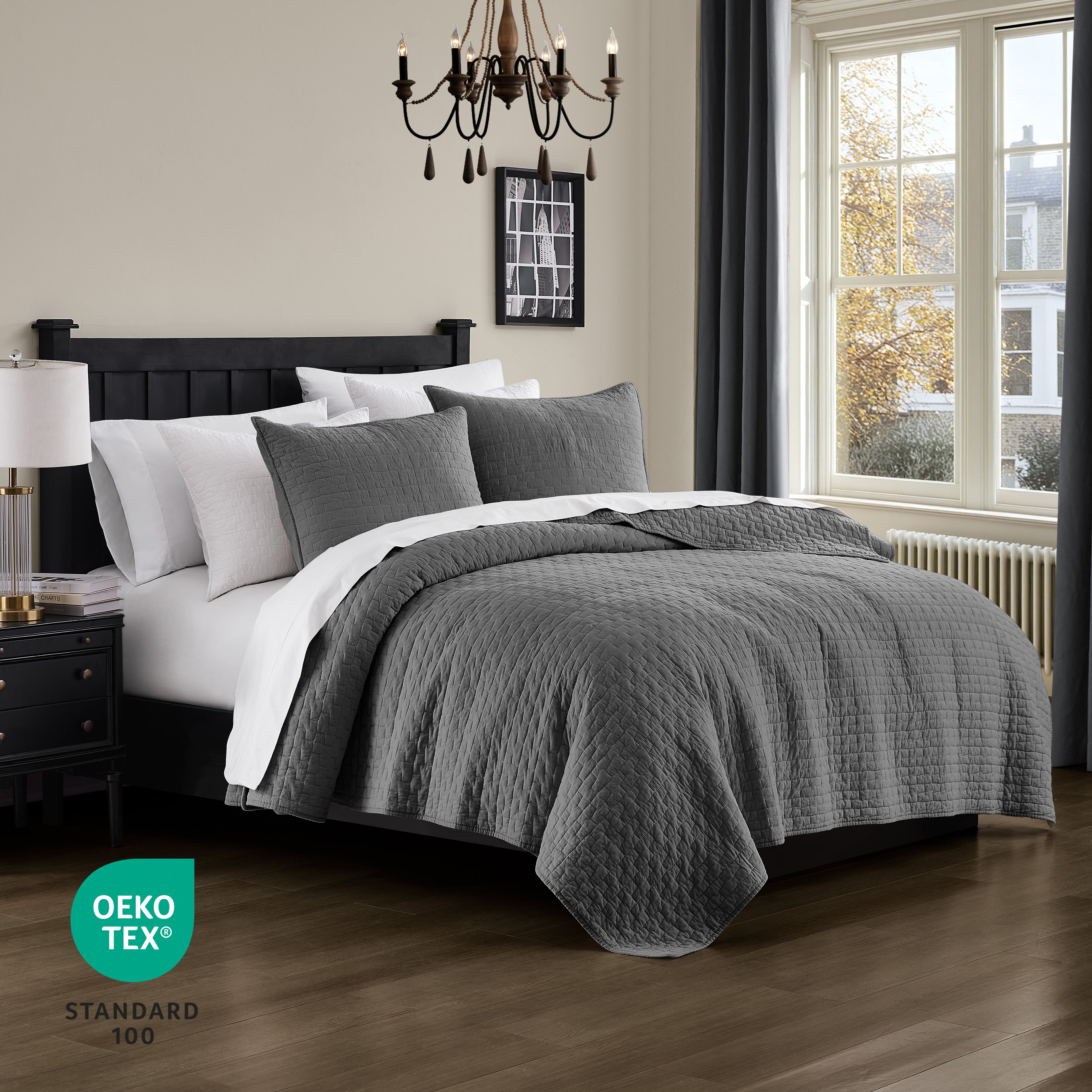 palassio 100% Cotton Quilt Shabby Chic  Bedding Sets