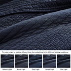 palassio Striped  100% Cotton Stripe Quilt