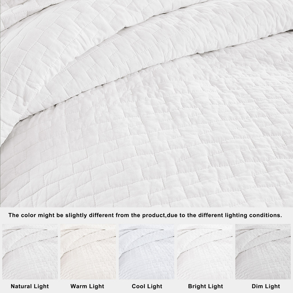 palassio 100% Cotton Quilt Shabby Chic  Bedding Sets