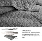 palassio 100% Cotton Quilt Shabby Chic  Bedding Sets