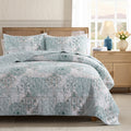 palassio 100% Cotton Reversible Patchwork Quilt Set